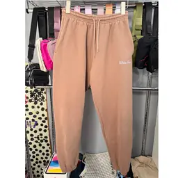 White Fox Brown Pink Sweatpants S