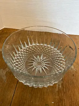 Glass Salad Bowl