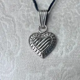 Sterling Silver Heart Pendant