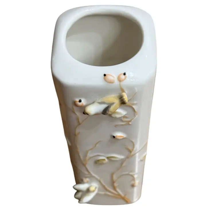 Vintage Irice Japan Bird Vase