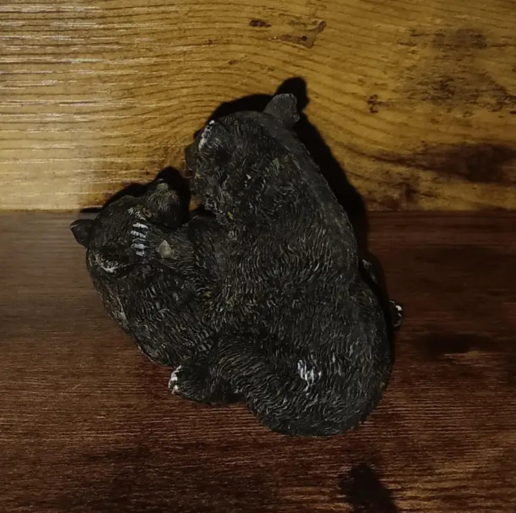 Bears Holding Each Other Figurine