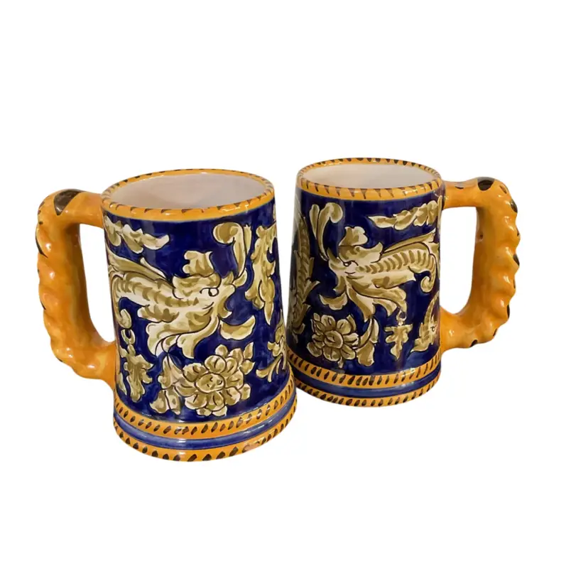 🎉Large Ceramic Mugs Set Of 2 - Chile
