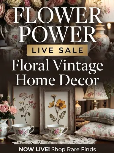 Flower Power Decor & Jewelry! $5 Specials! 