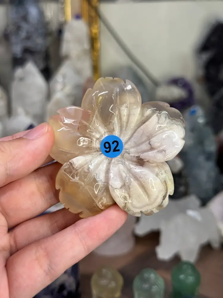 Flower Agate Flower #92