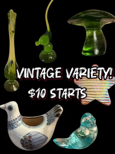 Fenton, Paperweights, Viking, Swung Vases, Pottery!!