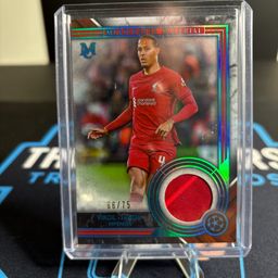 Van Dijk Player Worn Patch /75