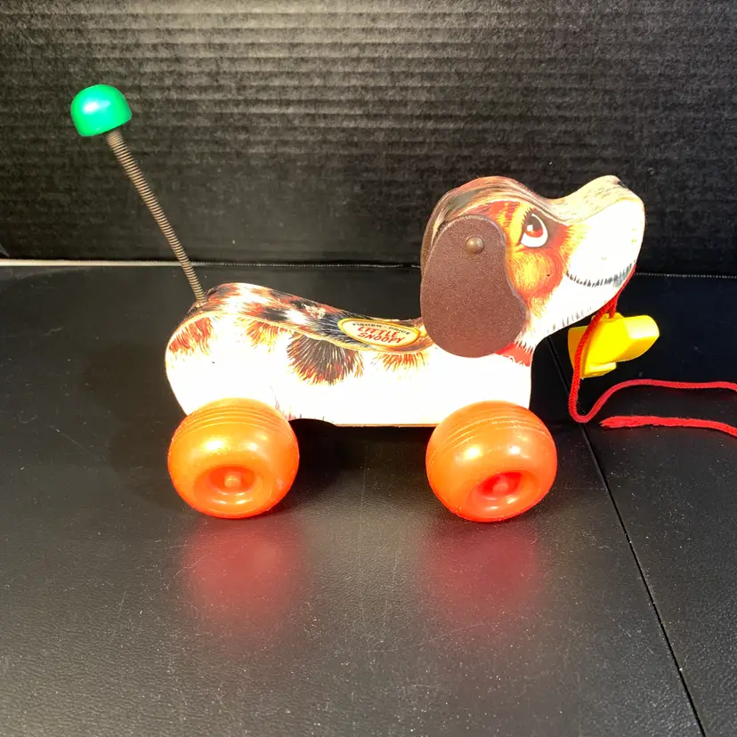 Vintage Fisher-Price Little Snoopy Pull Toy