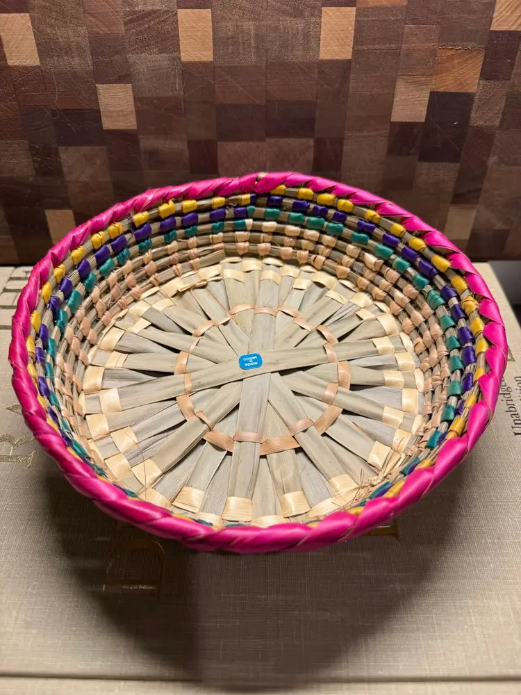 Palm Handwoven Mexican Tortilla Basket