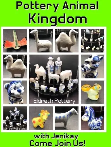 Pottery Animal Kingdom With Jenikay On Niknax.net 