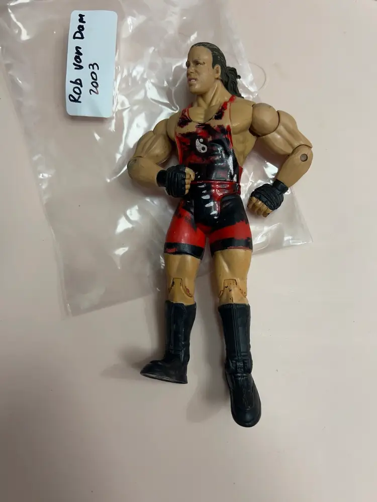 Rob Van Dam 2003 WWE wrestling action figure