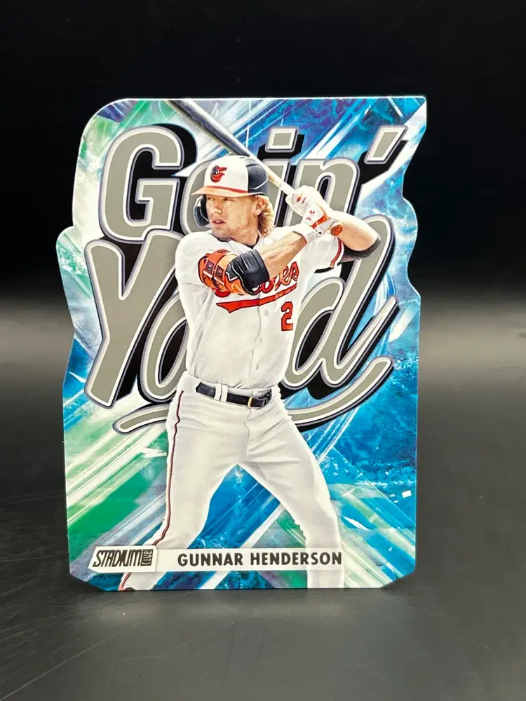 2024 Topps Chrome Update Gunnar Henderson “Goin Yard” Die Cut