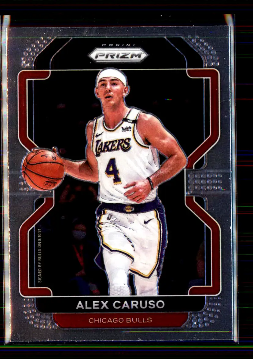 Alex Caruso 2021-22 Panini Prizm #83 - Chicago Bulls - (136-12)