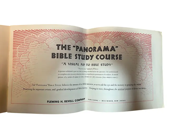 1947 Panorama Bible Study Course No.1 Plan of the Ages – Alfred T. Eade Revell