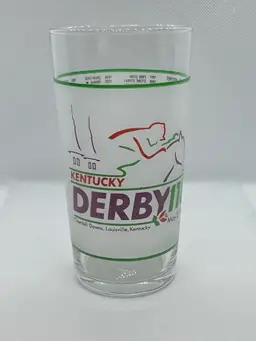 Vintage Souvenir Mint Julep Glass From the 118th Running Of The Kentucky Derby