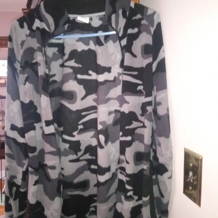 #02 mans zipper sweat shirt