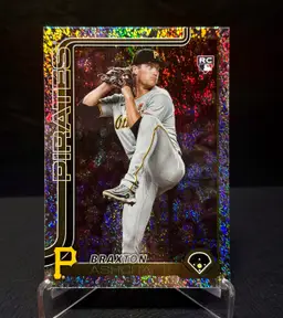 Braxton Ashcraft 2025 Topps Update RC #US32 Sparkle Foil Rookie Pittsburgh Pirates