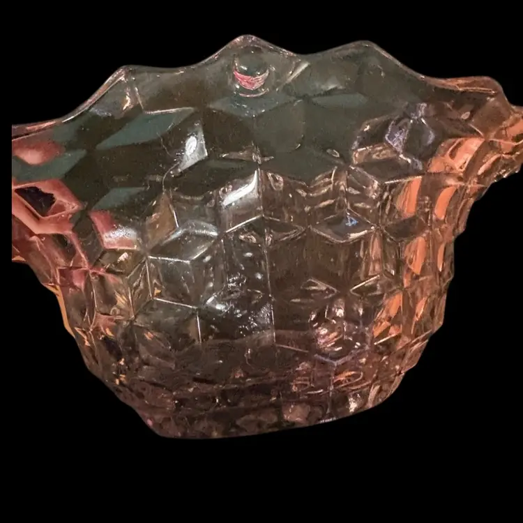 10 Geometric Pattern Glass Bowl