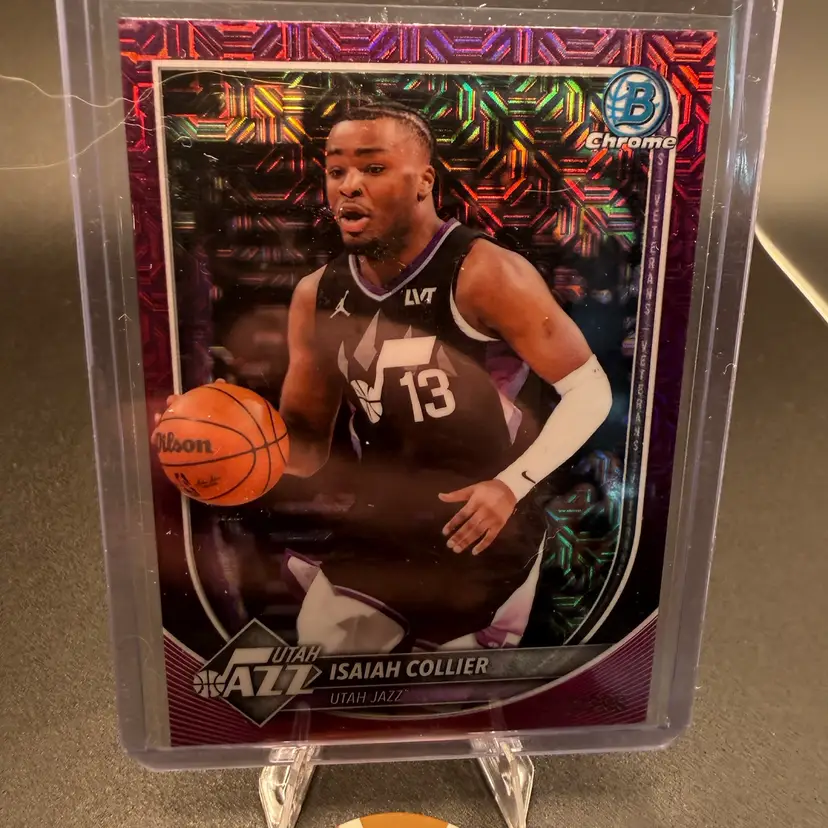 Isaiah Collier #/299 2025-26 Bowman Basketball Utah Jazz