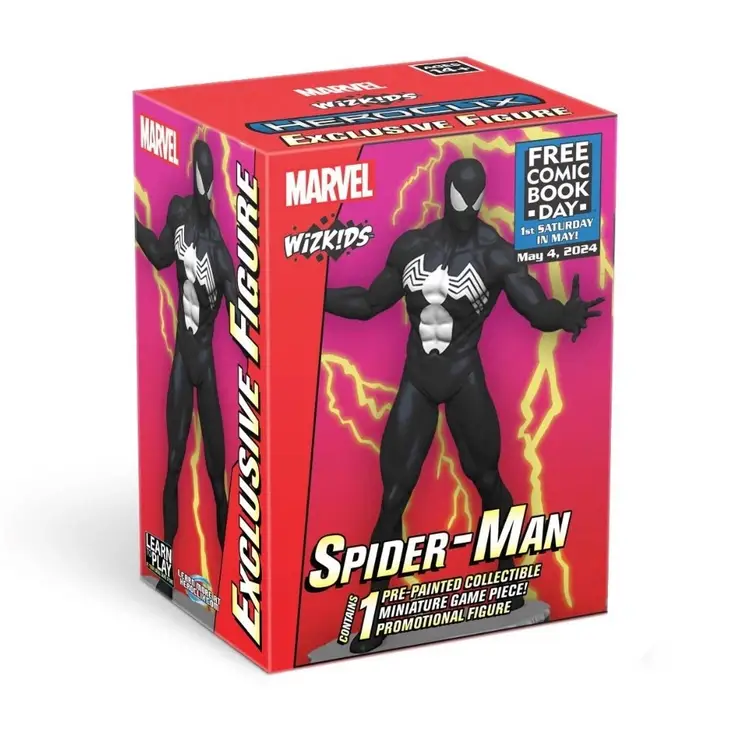 2025 WIZKIDS FREE COMIC BOOK DAY SYMBIOTE SPIDER MAN HEROCLIX FCBD UNOPENED NEW