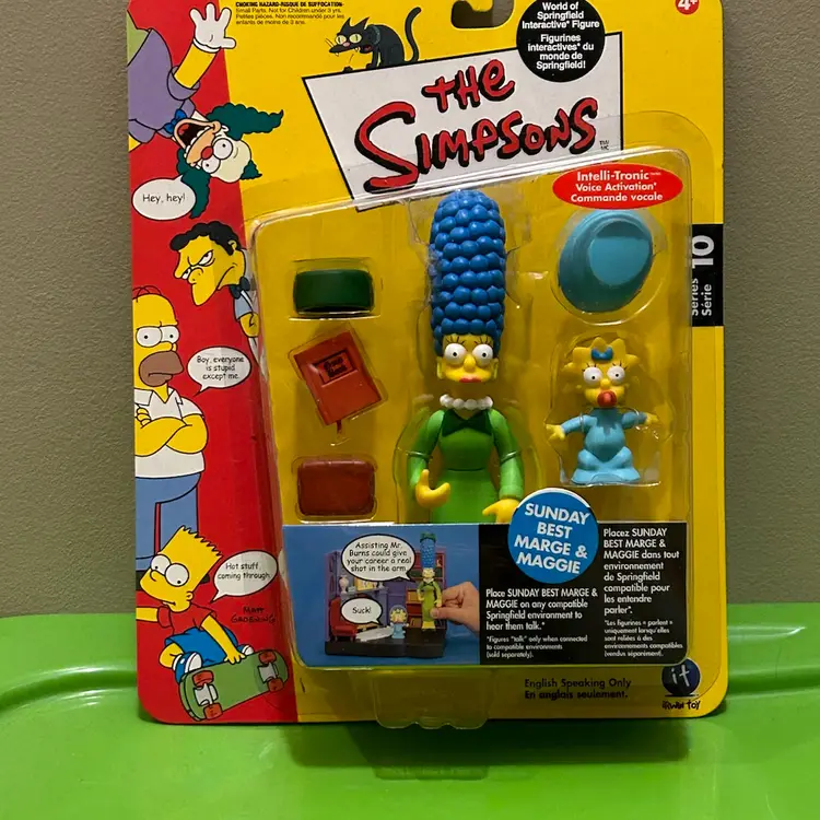 The Simpsons WOS - Sunday Best Marge And Maggie