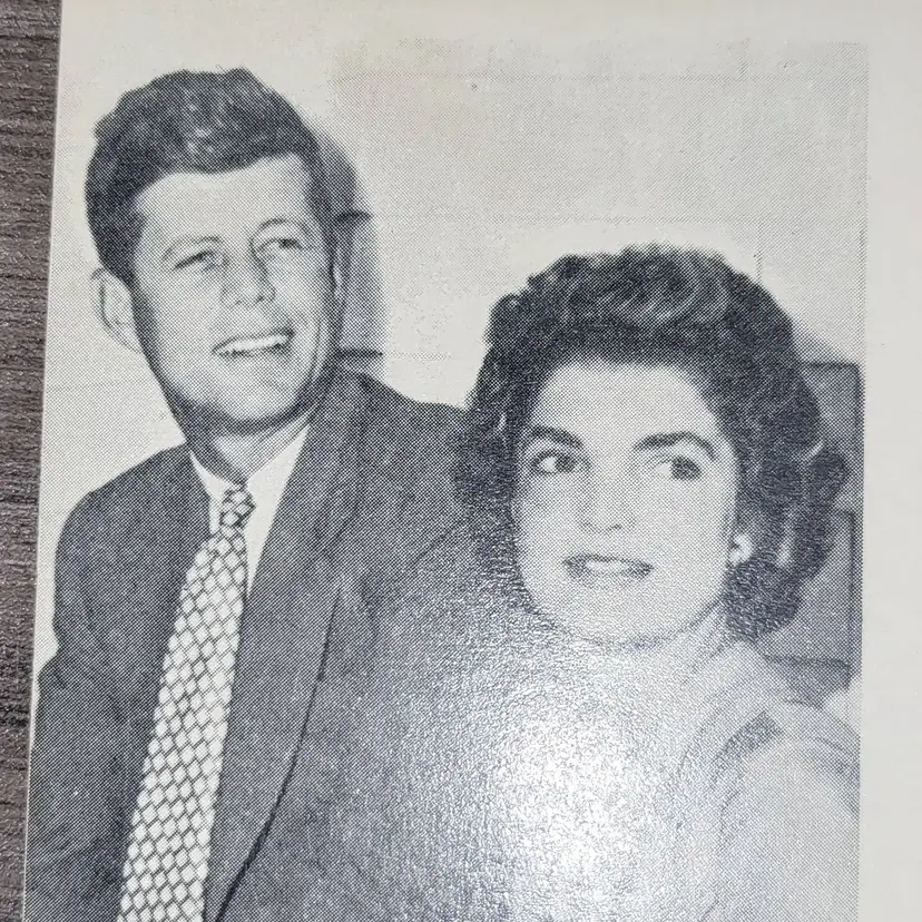 Vintage Black and White Topps 1964 John F Kennedy Trading Cards  12 total See description