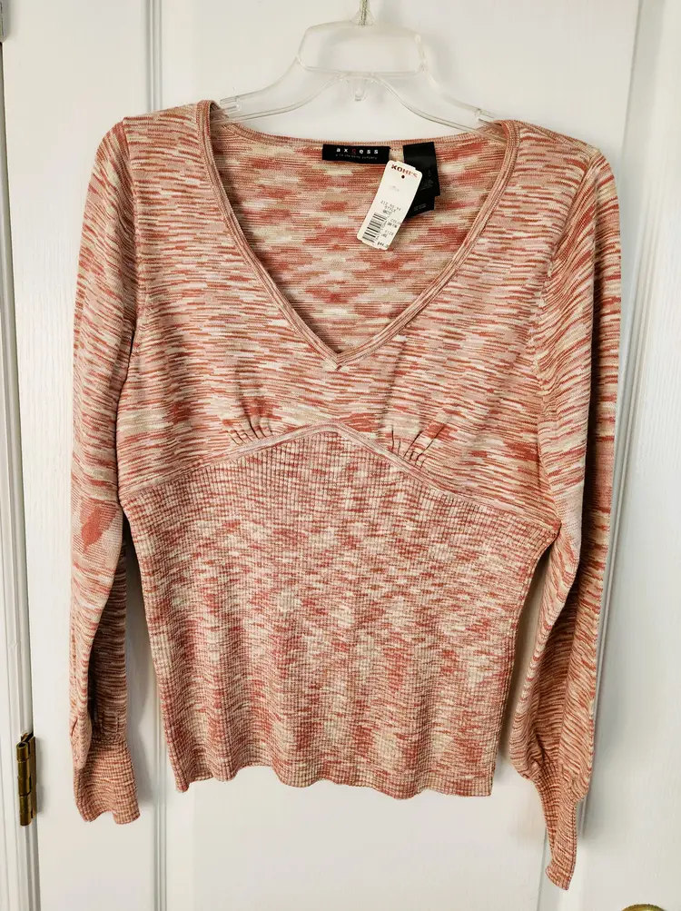 NWT Axcess Liz Claiborne Sweater Size L