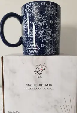 $16 New Ceramic Holiday Mug