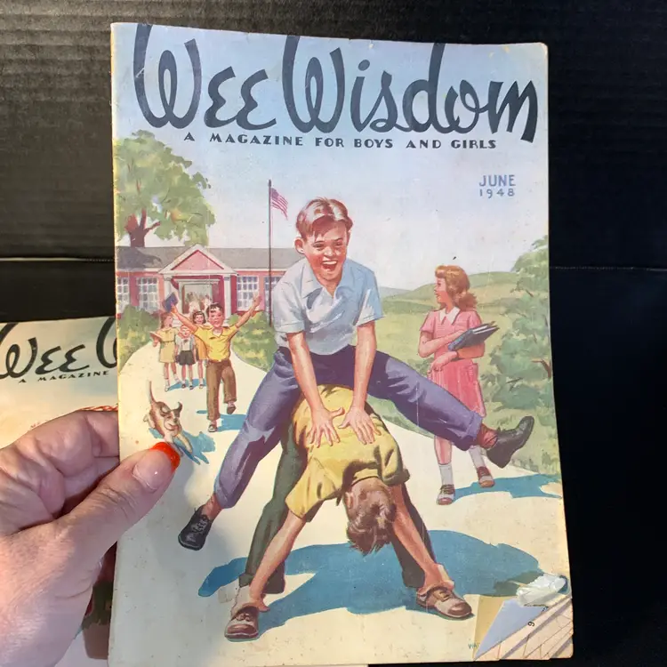 2-Wee Wisdom Magazines 1948