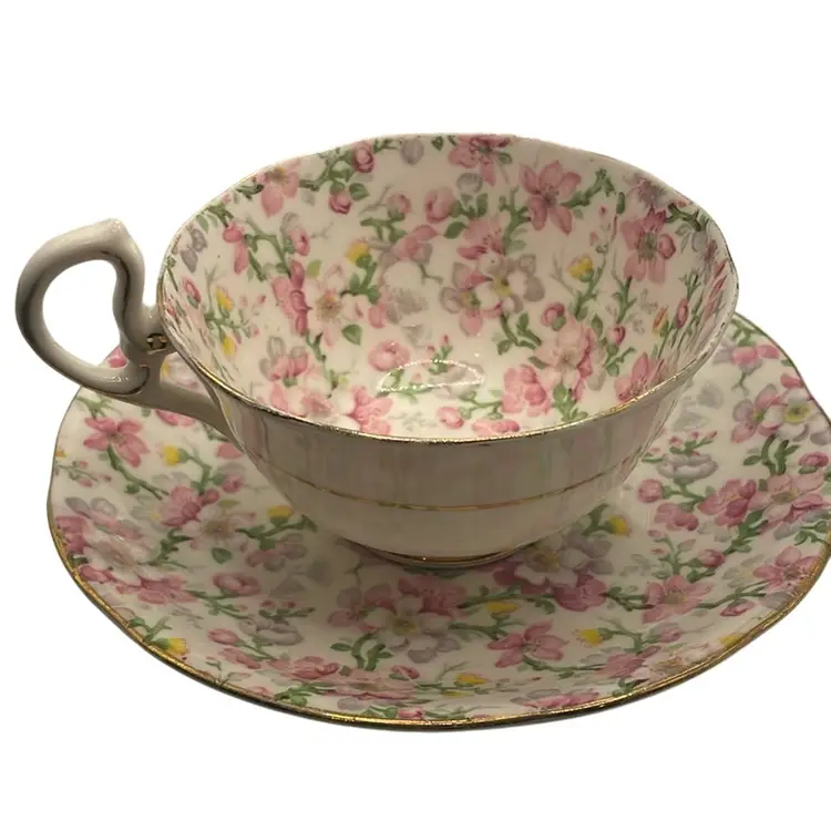 Bone China English Chintz C&S