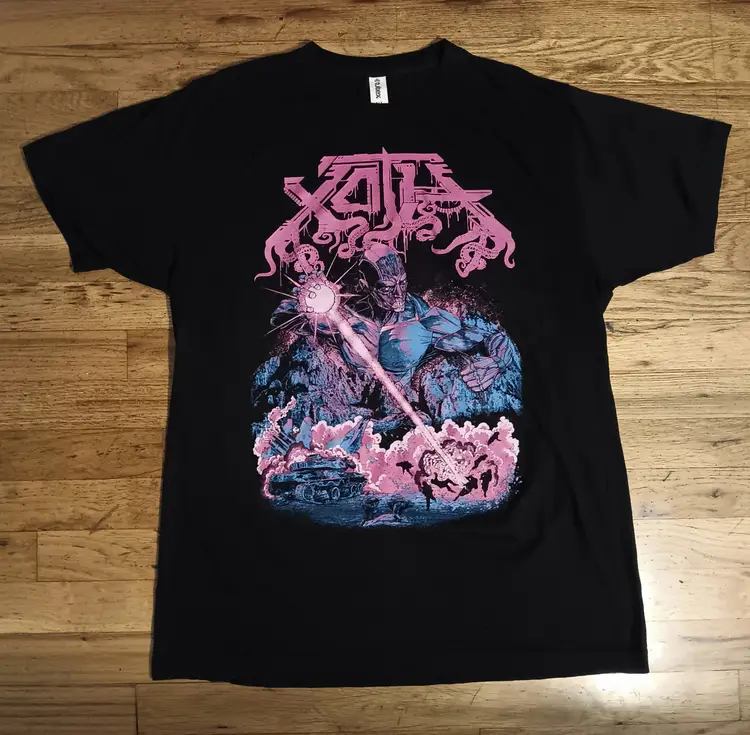 death metal concert t-shirt Xoth Interdimensional Invocations Black Sabbath