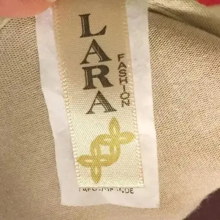 Lara Boutique Color Block High-Low Flowy Top - Large