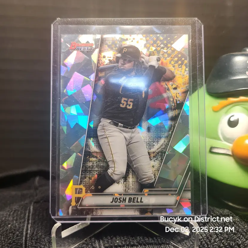 2019 Bowman's Best Atomic - Josh Bell Pittsburgh Pirates