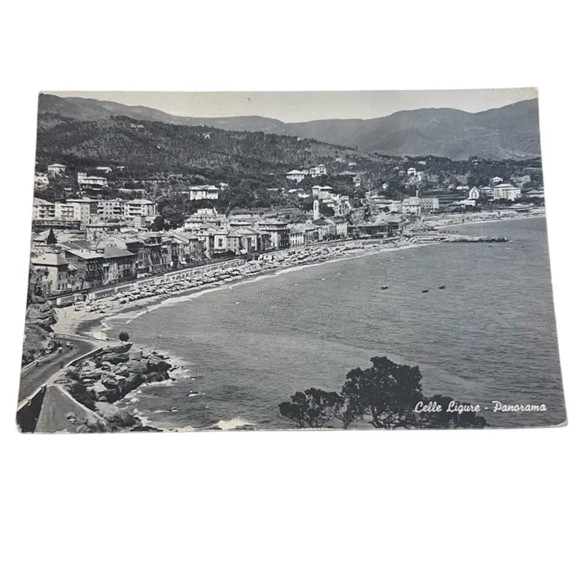 Liguria Italy Panorama Post Card