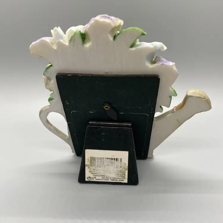 Russ Berrie Greenhouse Blooms Flower of the Month Picture Frame September Morning Glory 2x2