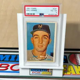 Gail Harris #281 PSA 4 1957 Topps New York Giants