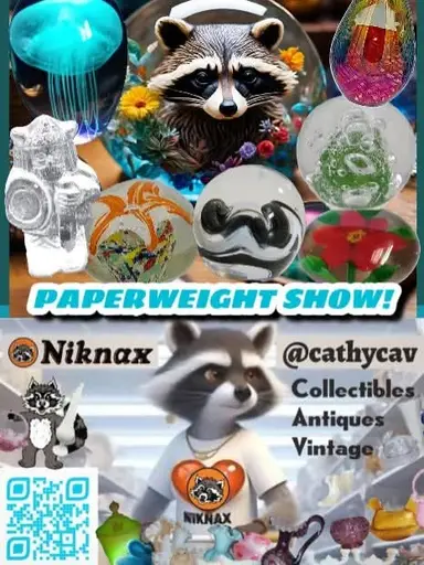 My Friday Night PAPERWEIGHT SHOW!
