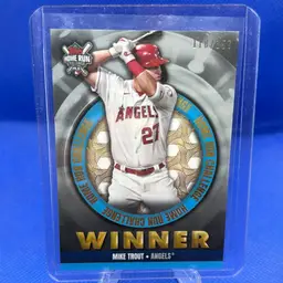 Mike Trout 2022 Topps Home Run Challenge June Winner /357 Los Angeles Angels