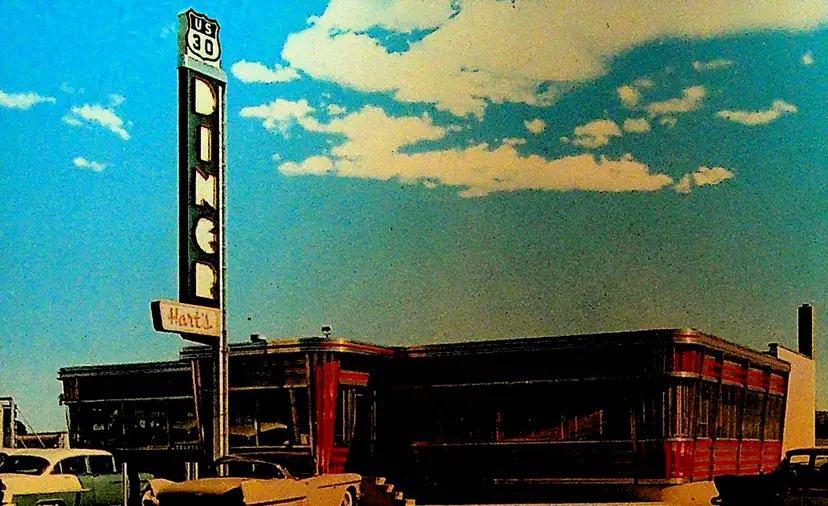 Hart's US 30 Diner Lancaster Pennsylvania Postcard