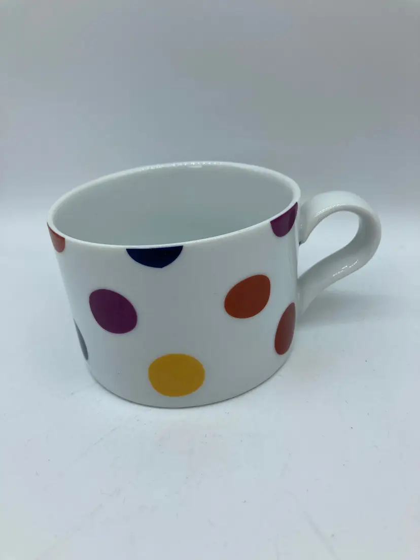 Polka Dot Ceramic Mug by World Market
