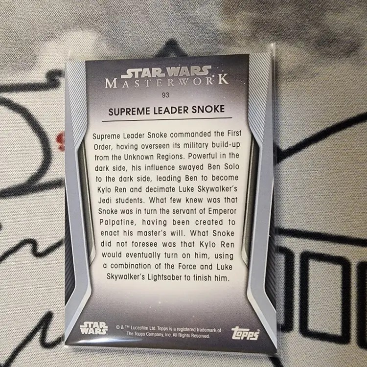 Supreme Leader Snoke Blue Parallel - Star Wars Masterwork 