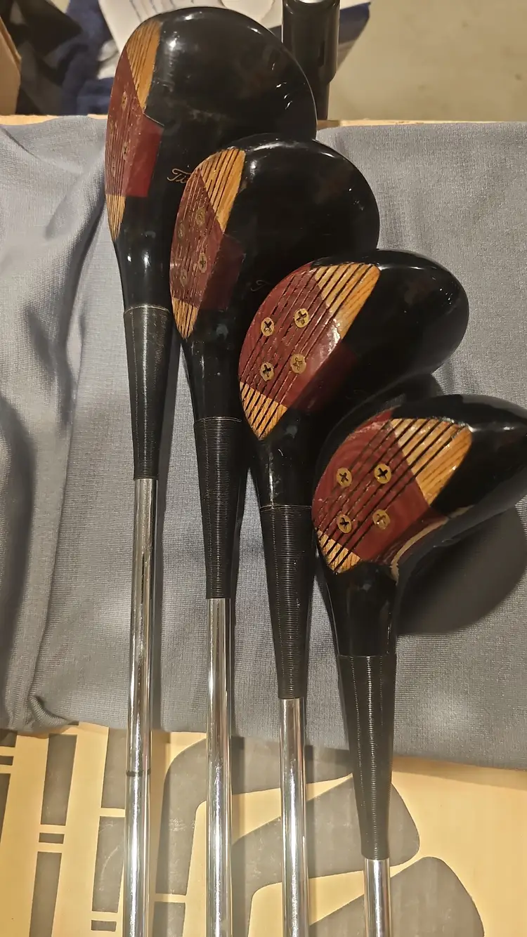 Titleist vintage golf clubs