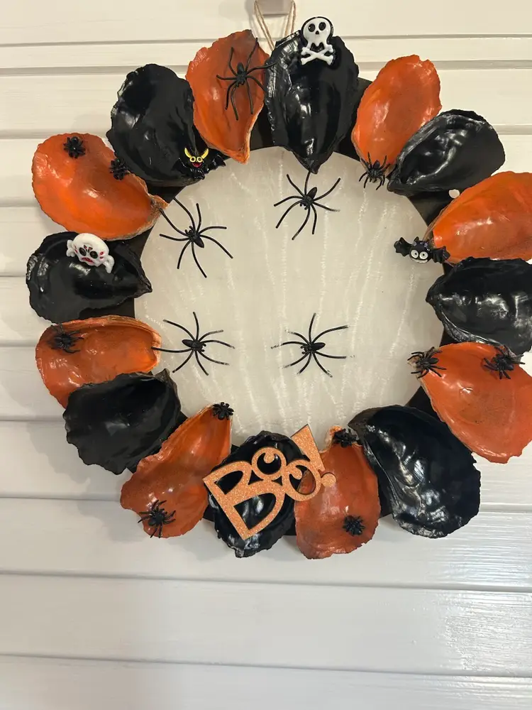 Halloween Wreath - Made By Me