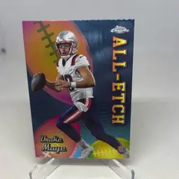 2024 TOPPS CHROME NFL FOOTBALL Drake Maye RC All-Etch Patriots