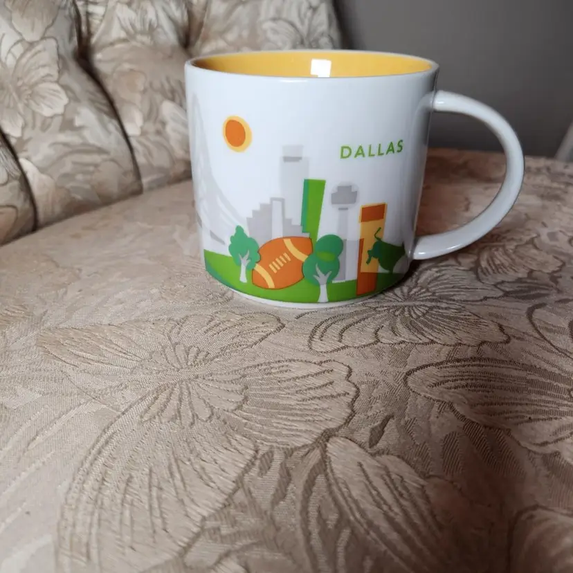 "Dallas" Starbucks You Are Here Coffee Mug