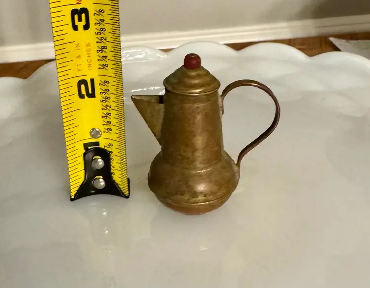 Brass & Copper Mini Coffee Pot