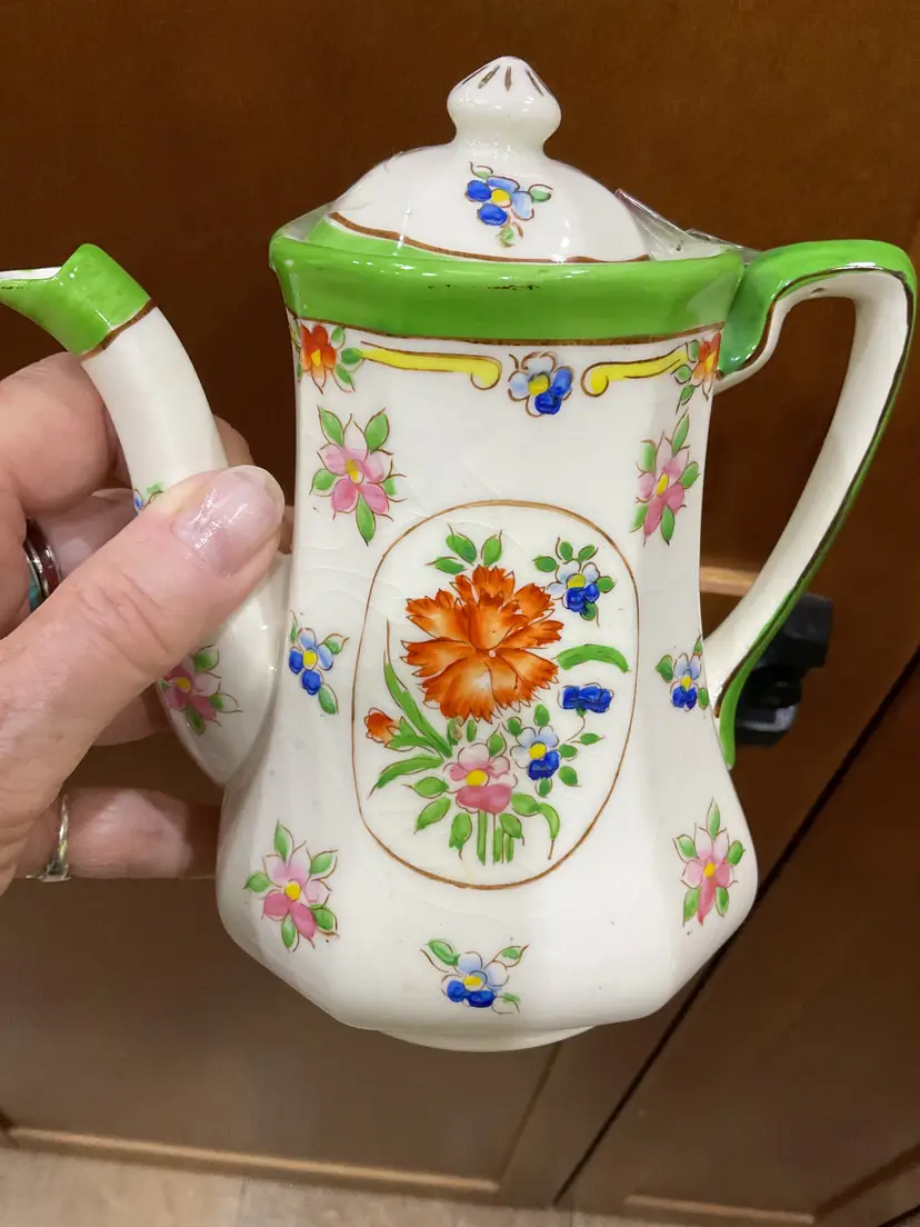 Hand Painted Teapot