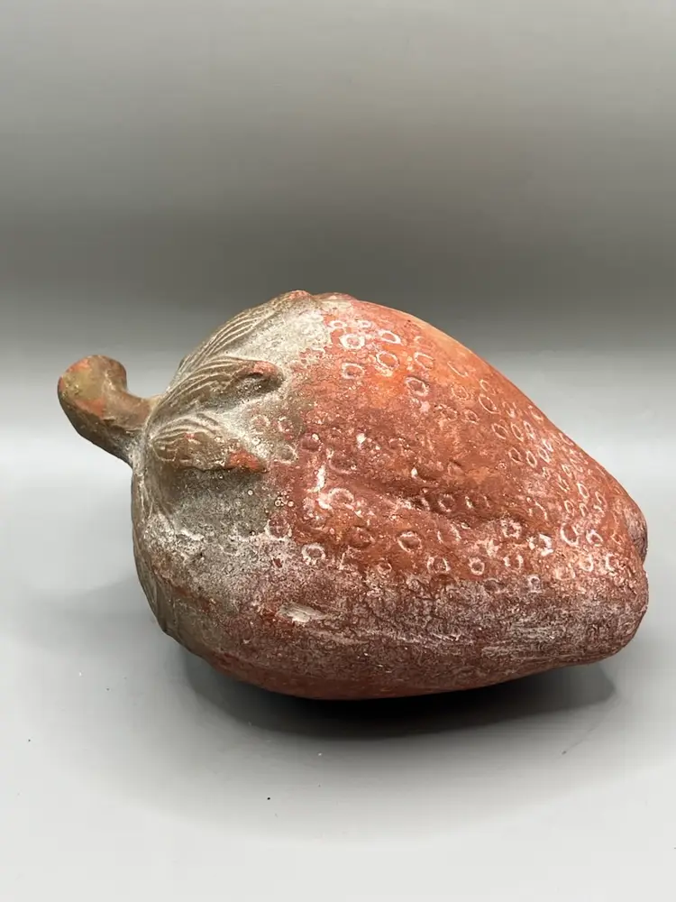 Large Terracotta Pottery Strawberry 6”