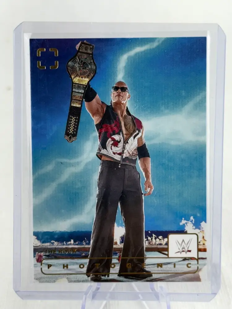 2024 Panini Photogenic WWE #102 The Rock
