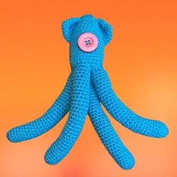 Squid Plush Halloween Crochet