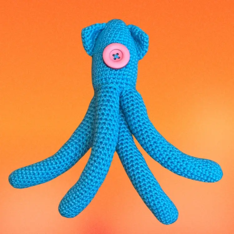 Squid Plush Halloween Crochet